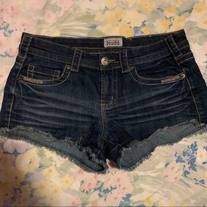 Dark Wash Jean Shorts